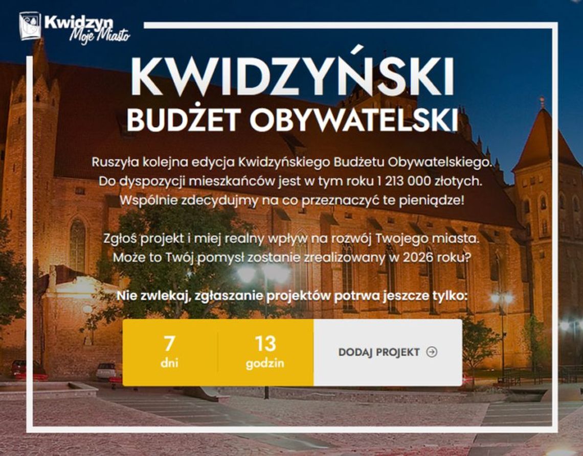 Czekamy na Twój projekt! Trwa nabór wniosków do KBO