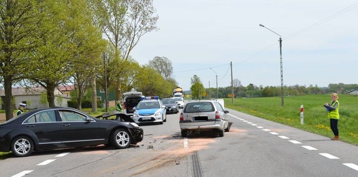 Czołowe zderzenie na DK6