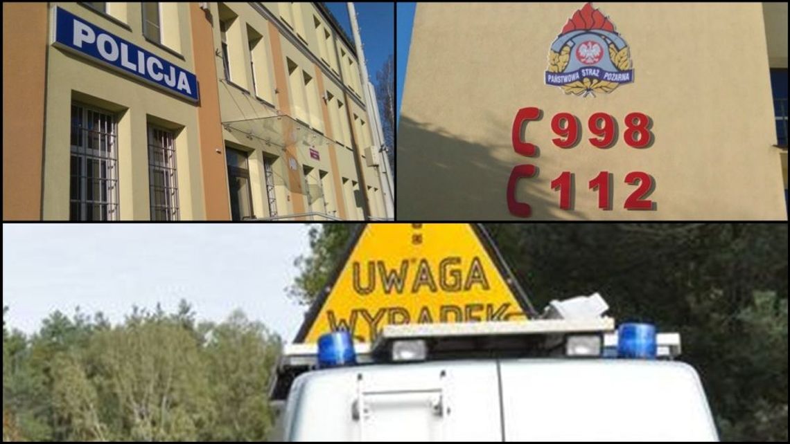 Czołowe zderzenie samochodów na „berlince” i ranny mężczyzna