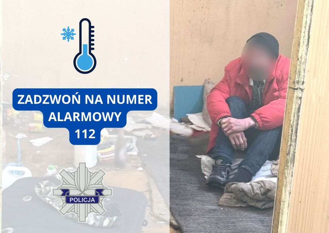 Czujność dzielnicowych ze Zblewa uratowała życie. 62-latek trafił pod opiekę specjalistów.