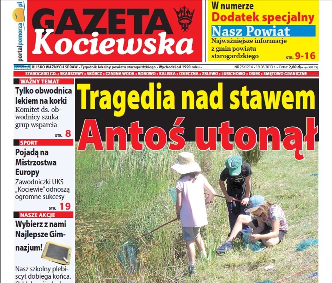 Czytaj w Gazecie Kociewskiej Czytaj w Gazecie Kociewskiej