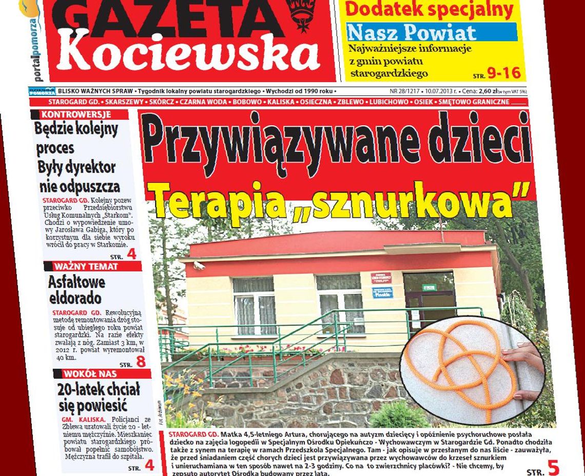 Czytaj w Gazecie Kociewskiej! Czytaj w Gazecie Kociewskiej!