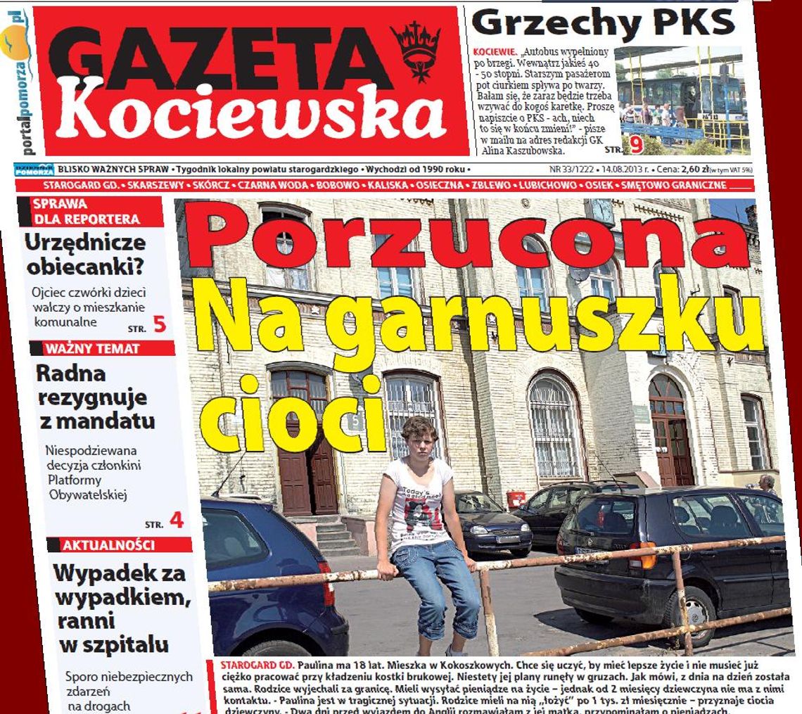 Czytaj w Gazecie Kociewskiej! Czytaj w Gazecie Kociewskiej!