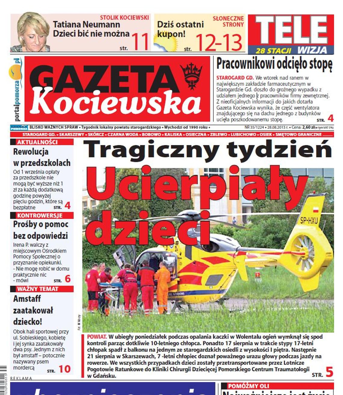 Czytaj w Gazecie Kociewskiej! Czytaj w Gazecie Kociewskiej!