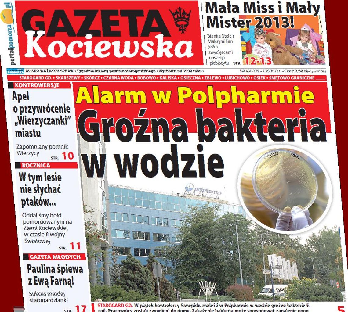 Czytaj w Gazecie Kociewskiej! Czytaj w Gazecie Kociewskiej!