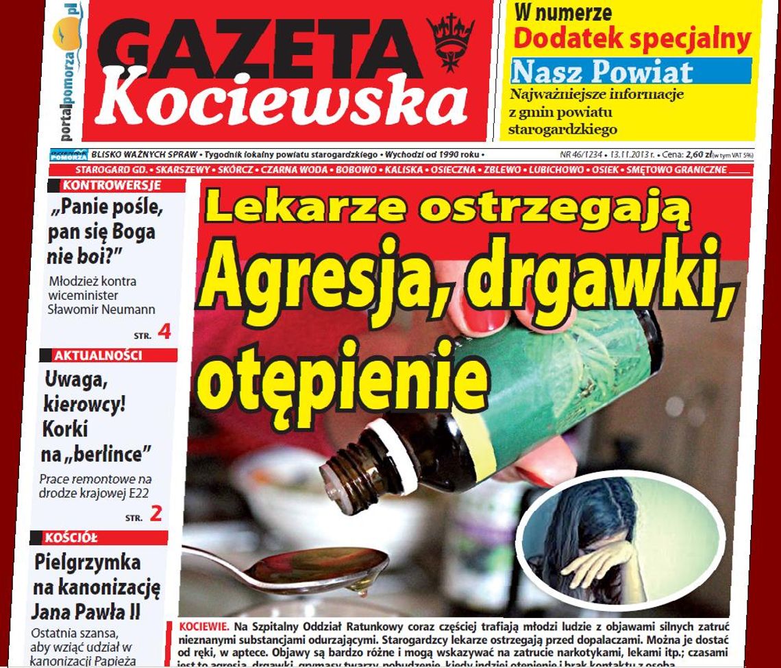 Czytaj w Gazecie Kociewskiej! Czytaj w Gazecie Kociewskiej!