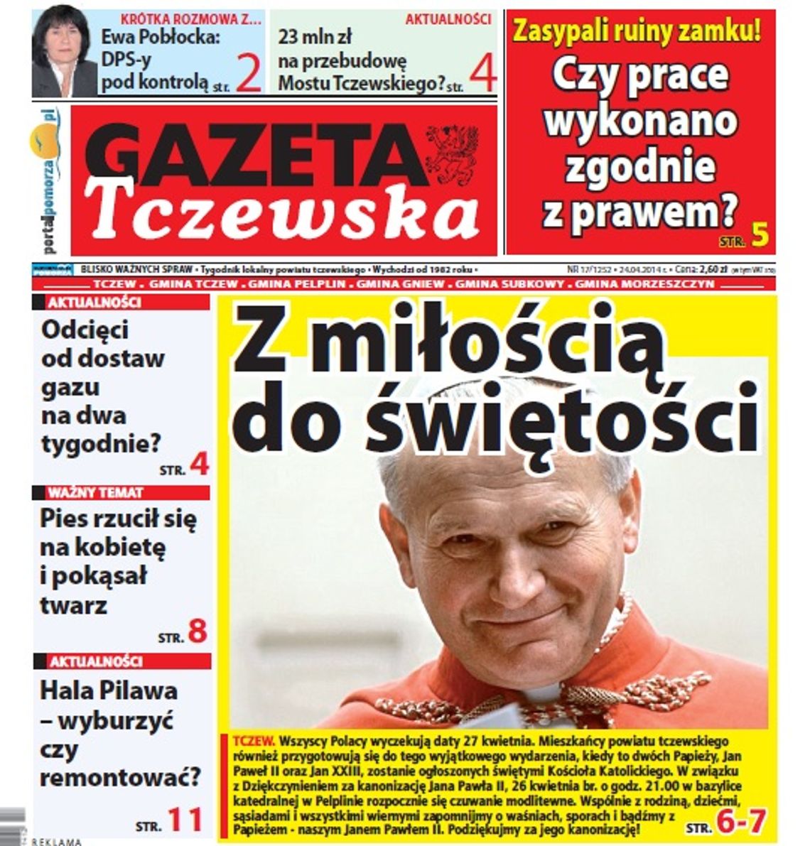 Czytaj w Gazecie Tczewskiej!