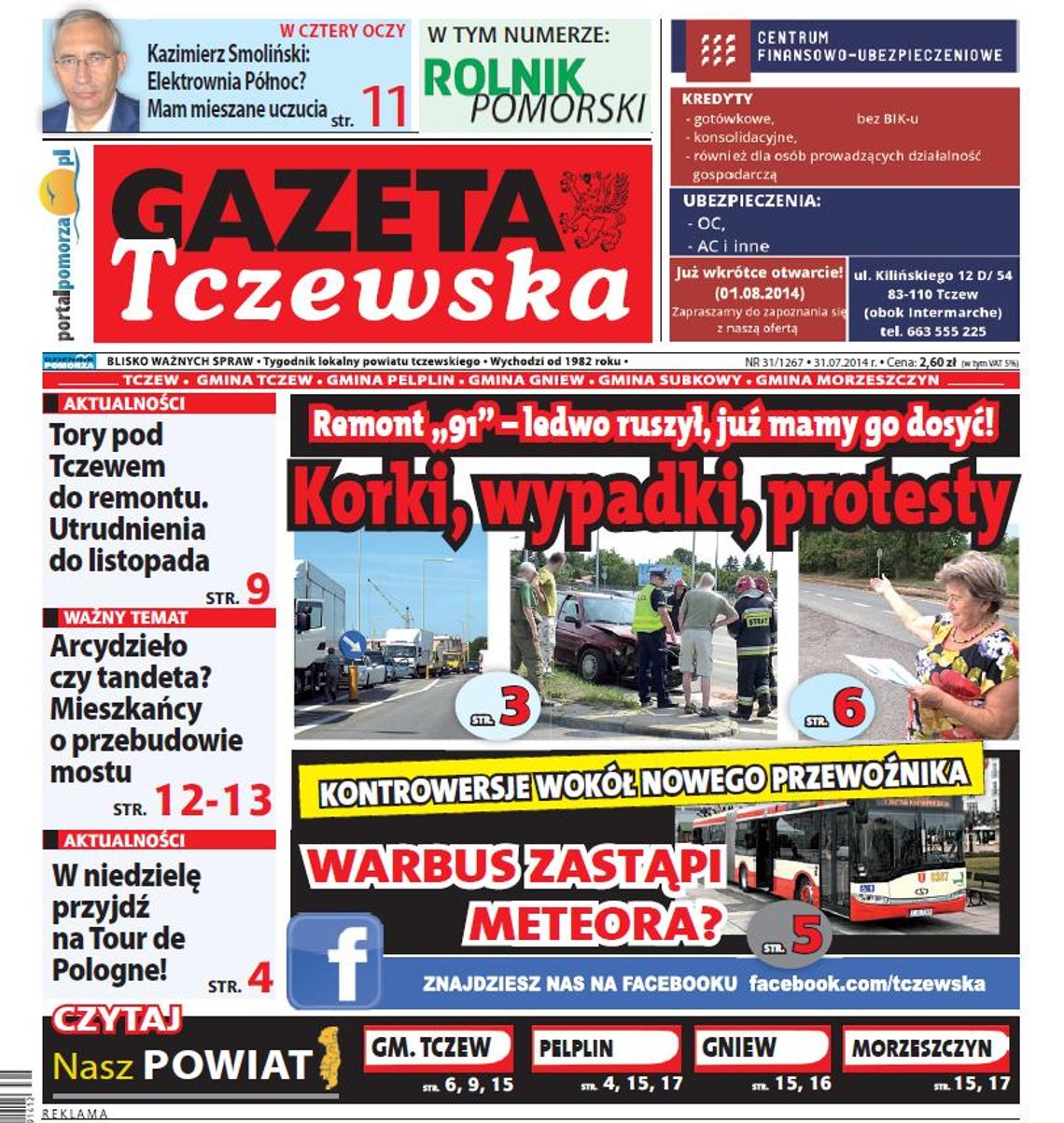 Czytaj w Gazecie Tczewskiej...