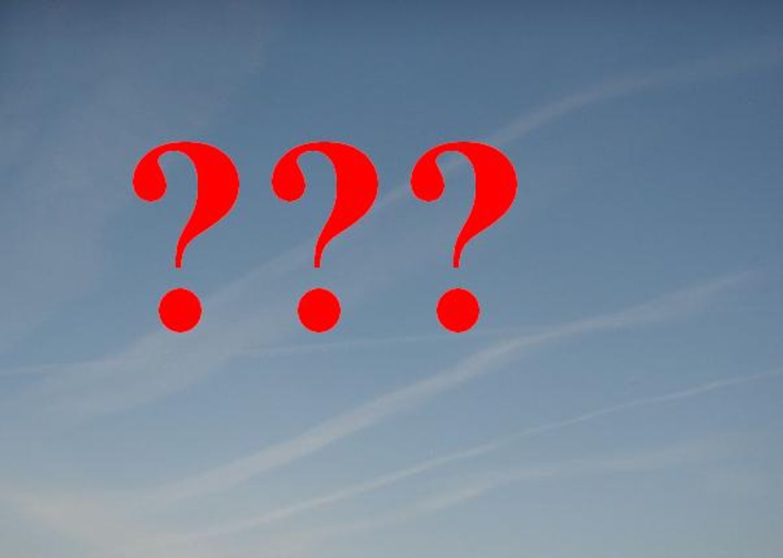 Czytelnicy alarmują - co się dzieje nad naszymi głowami?! Czytelnicy alarmują - co się dzieje nad naszymi głowami?!