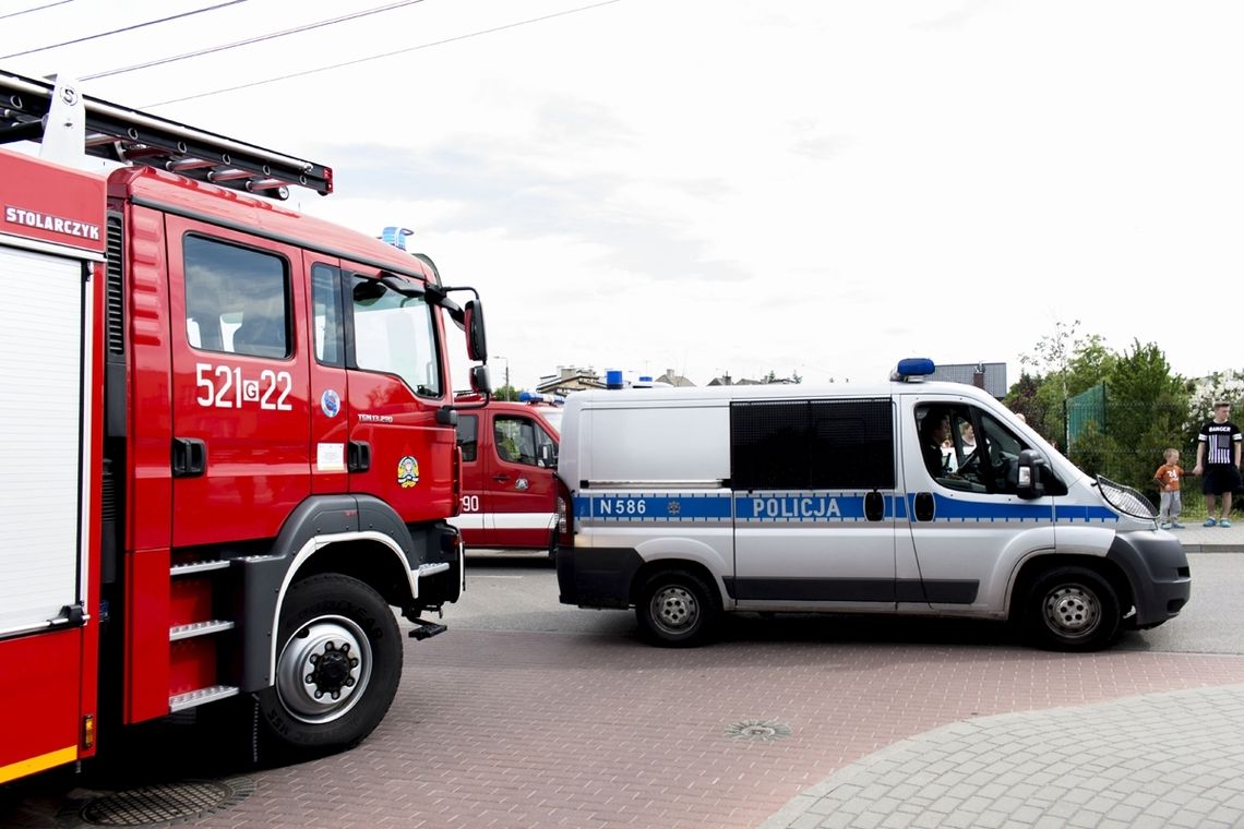 Dachował samochód na ul. Gryfa Pomorskiego Dachował samochód na ul. Gryfa Pomorskiego