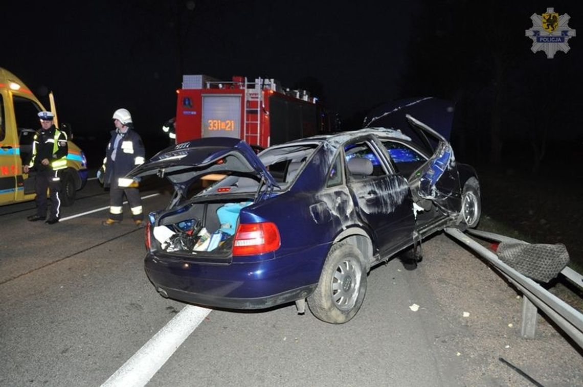 Dachowanie Audi na DK7 Dachowanie Audi na DK7