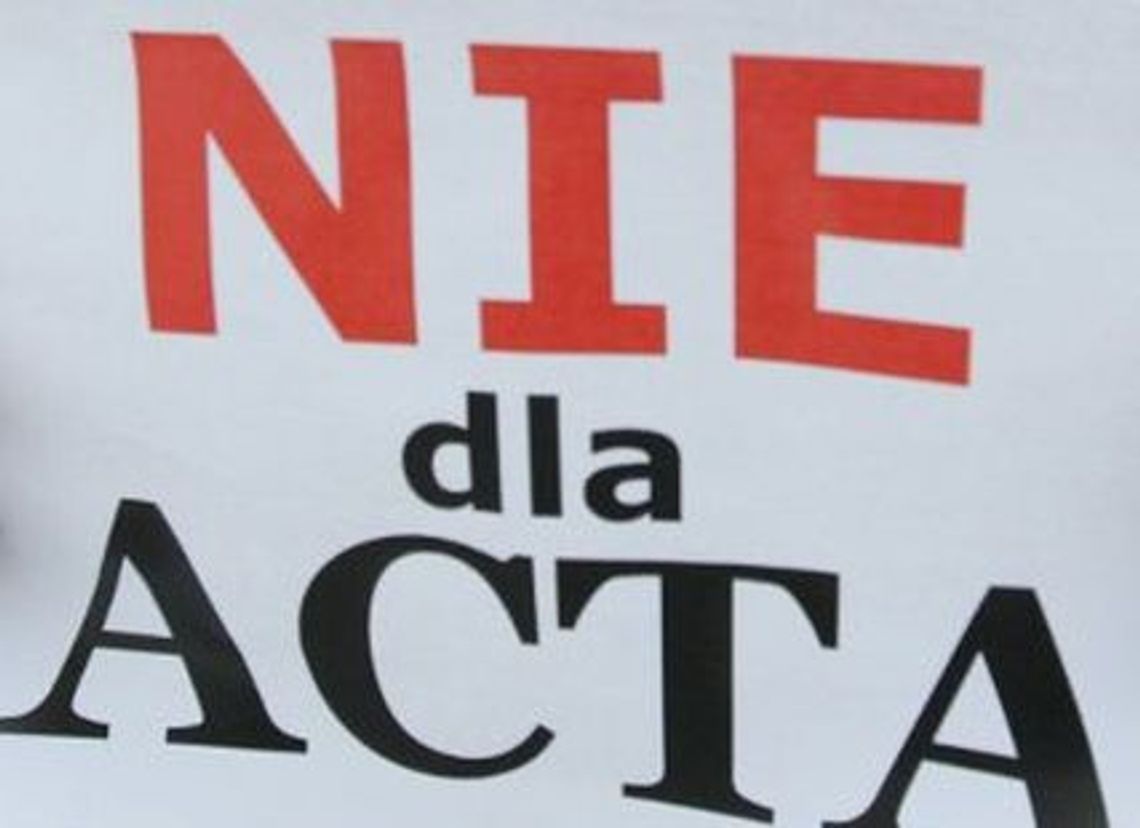 Demonstracje przeciwko ACTA - cała internetowa Polska na "NIE". "Tusk nie zamknie mi ust"