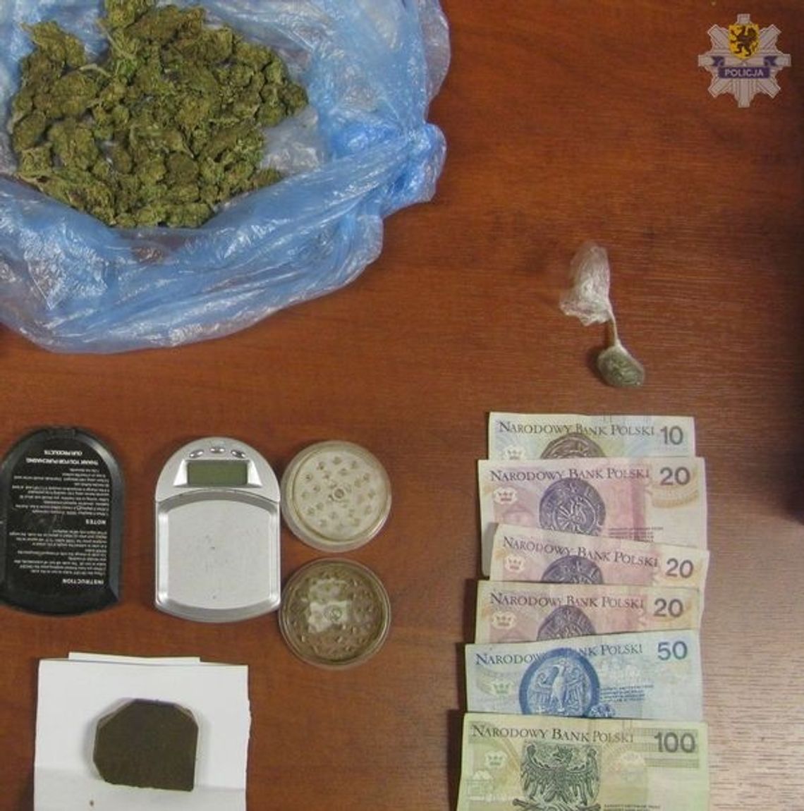 Diler na gorącym uczynku - wpadł na ulicy