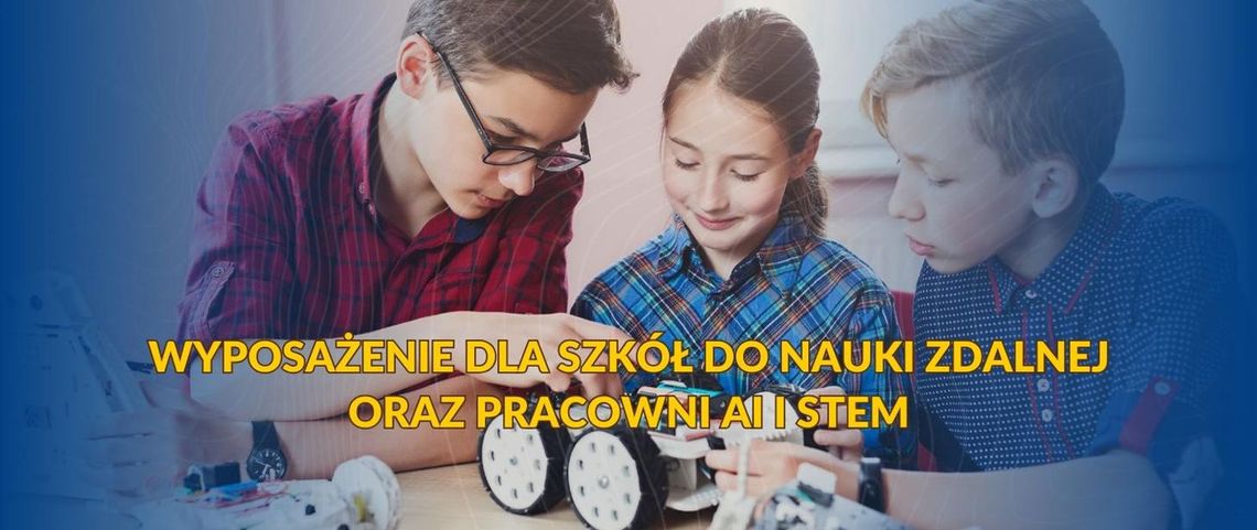Do szkół trafią pracownie sztucznej inteligencji i zestawy do nauki zdalnej