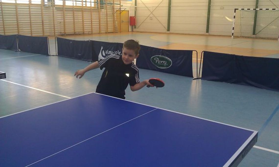 Dobra postawa pingpongistów UKS Olimpii Gniew Dobra postawa pingpongistów UKS Olimpii Gniew