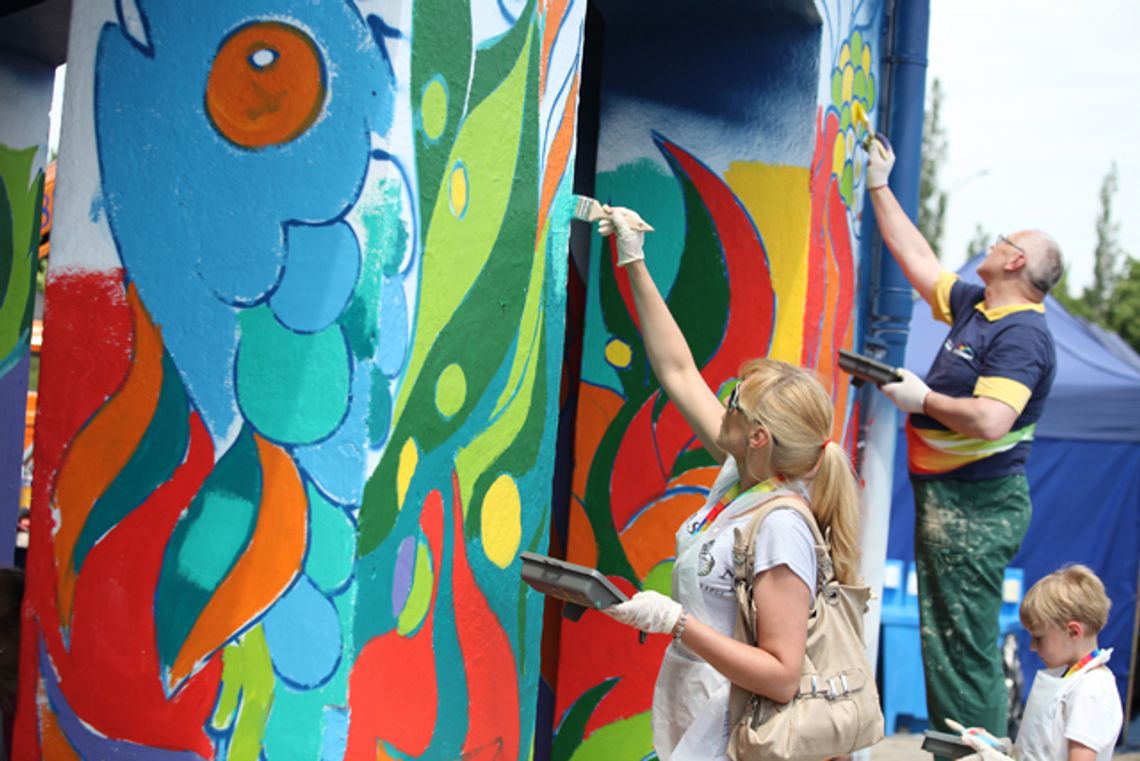 Dodawanie koloru przestrzeni miejskiej w Gdańsku