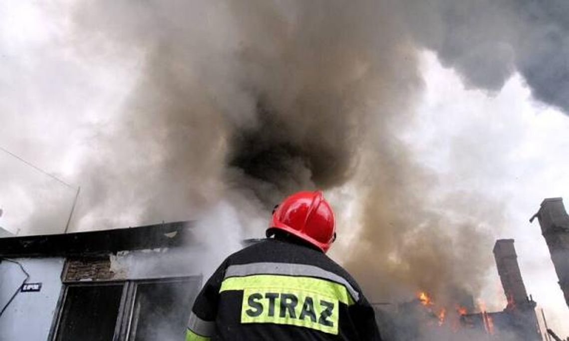 Doszczętnie spłonął budynek mieszkalny Doszczętnie spłonął budynek mieszkalny
