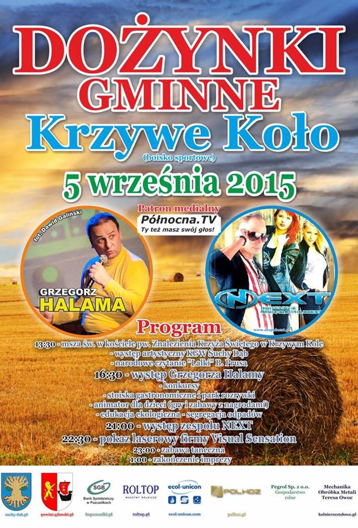 Dożynki Gminne 2015 w Krzywym Kole Dożynki Gminne 2015 w Krzywym Kole