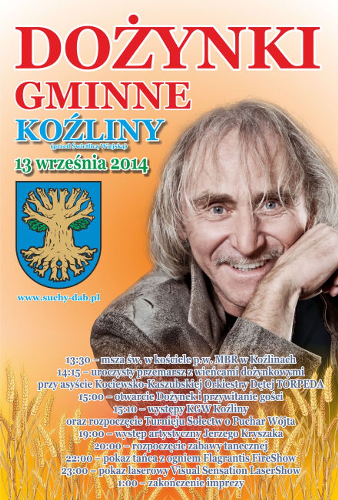 Dożynki gminne w Koźlinach