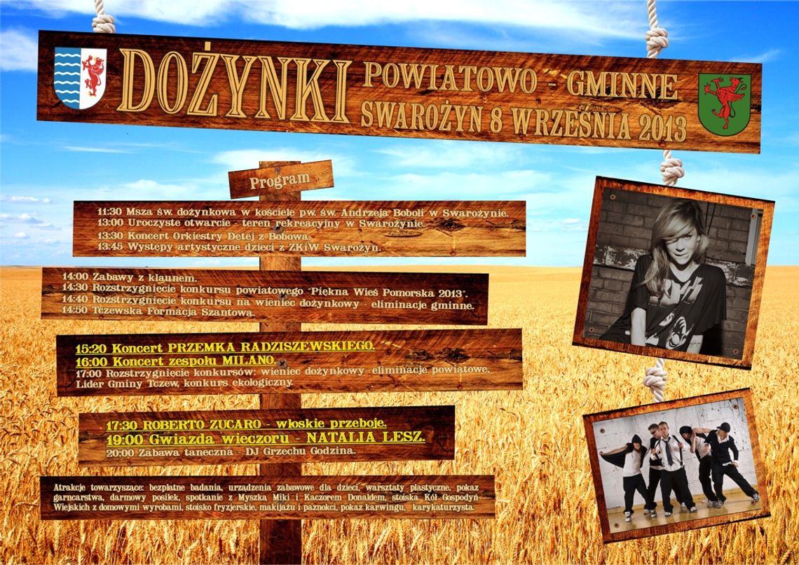 Dożynki powiatowo - gminne Swarożyn 2013