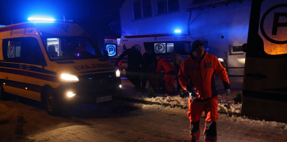 Dramat w Chojnicach. Cztery osoby zginęłu w pożarze hospicjum 