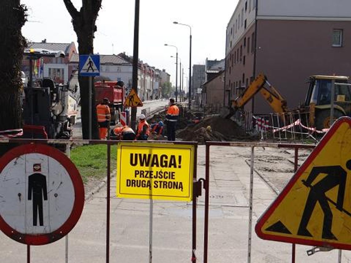 DROGA ZABLOKOWANA! Remont ulicy Kościuszki. Sprawdź objazdy!