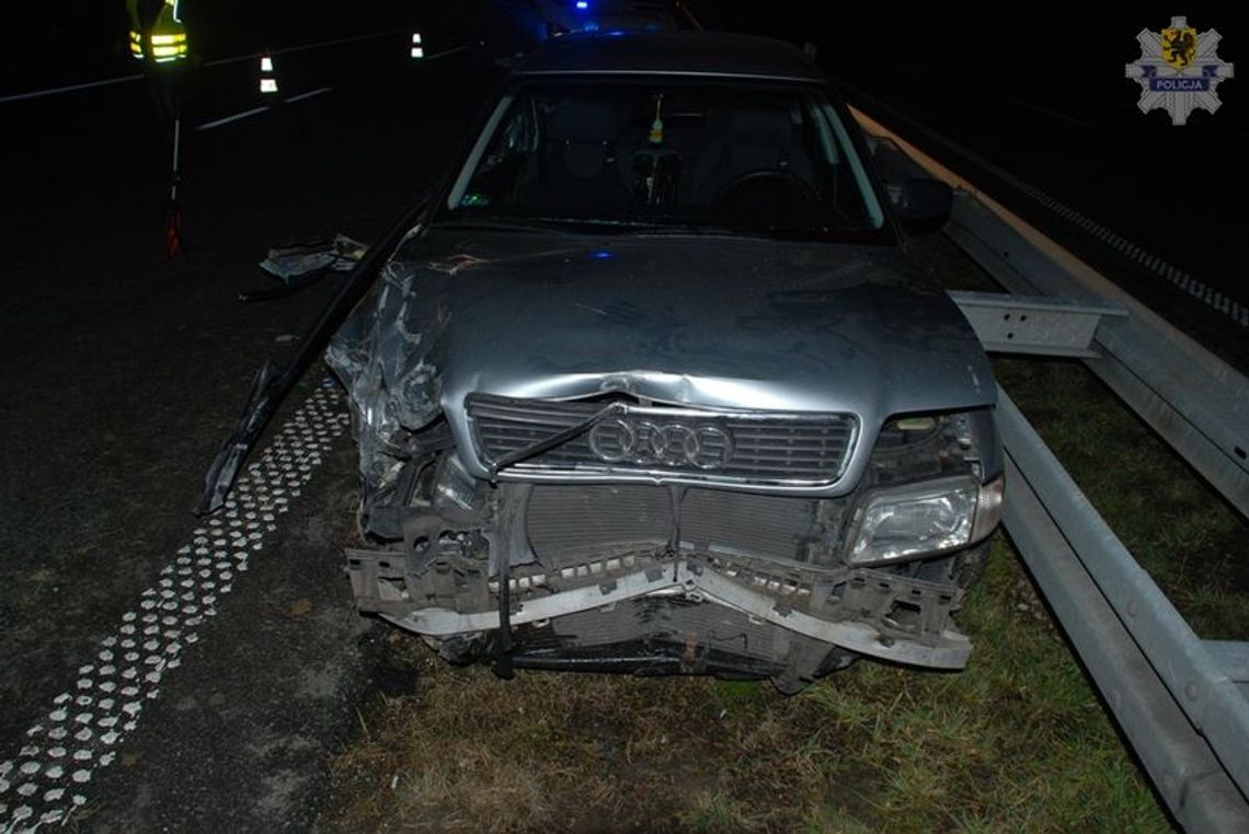 Dwoje dzieci trafiło do szpitala po wypadku na A1