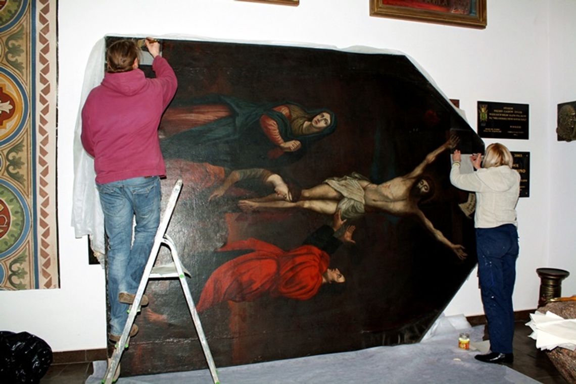 Dzieło odzyska swój blask Dzieło odzyska swój blask