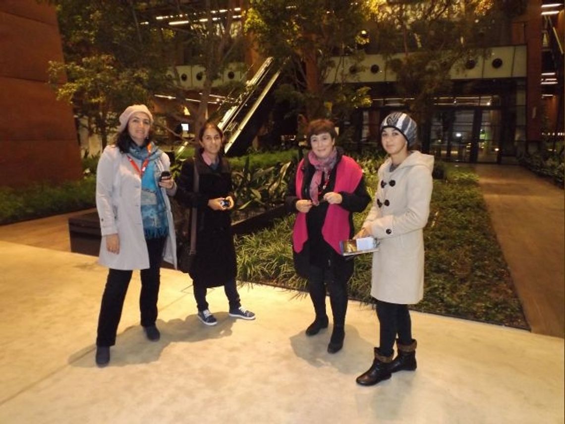 Dziennikarki z Tadżykistanu na Pomorzu Dziennikarki z Tadżykistanu na Pomorzu