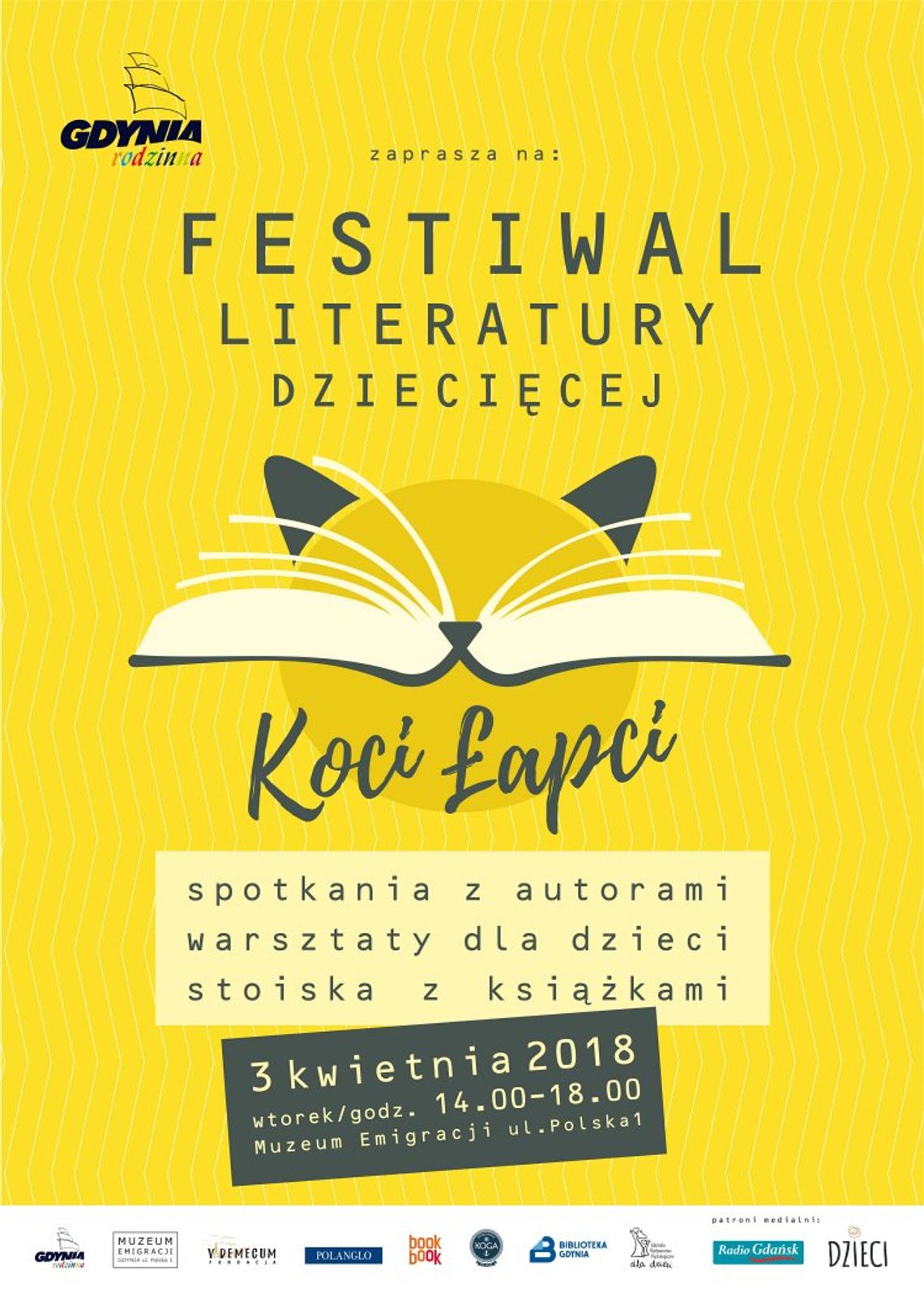 Dzisiaj Festiwal Literatury Dziecięcej Koci Łapci