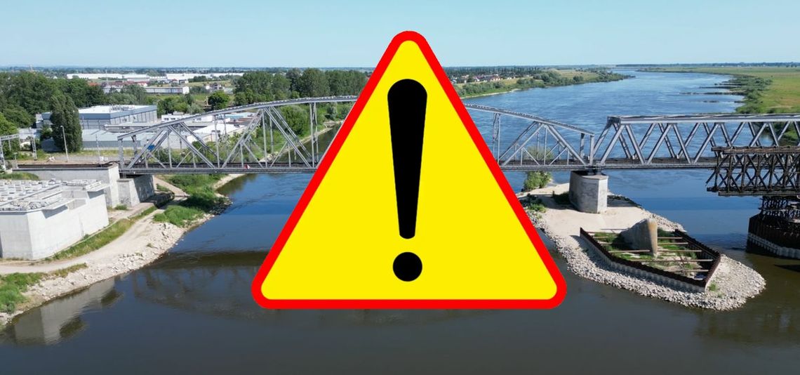 Dzisiaj przed południem znaleziono podejrzany pakunek na moście kolejowym (Mosty Tczewskie) w Tczewie