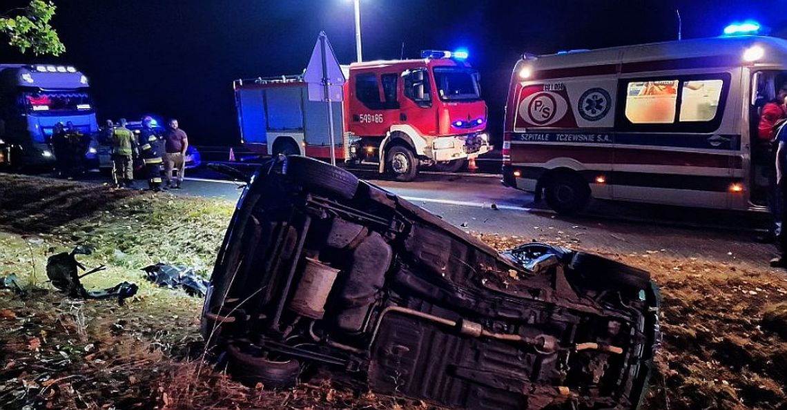 Fatalna kraksa w Lignowach Szlacheckich. Motocyklista zginął na miejscu...