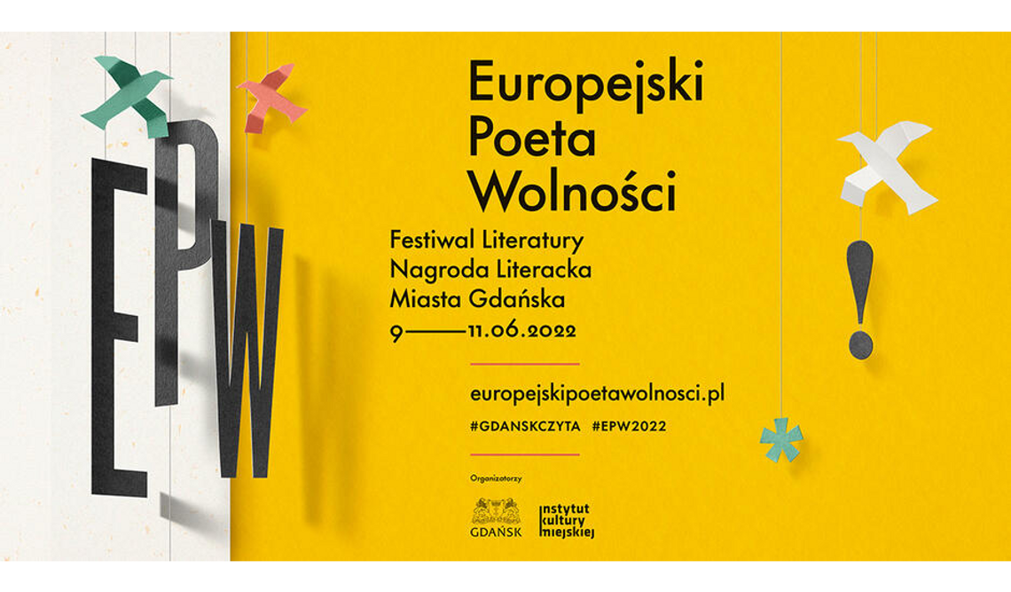 ​​​​​​​Festiwal Europejski Poeta Wolności – od czwartku do soboty światowa poezja w Gdańsku