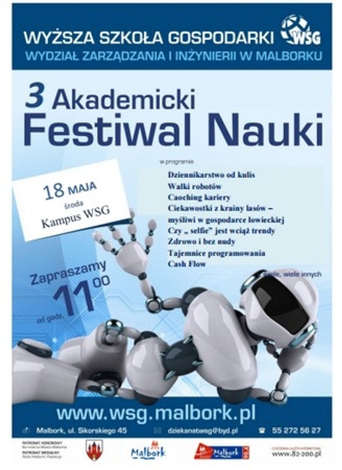 Festiwal nauki w WSG