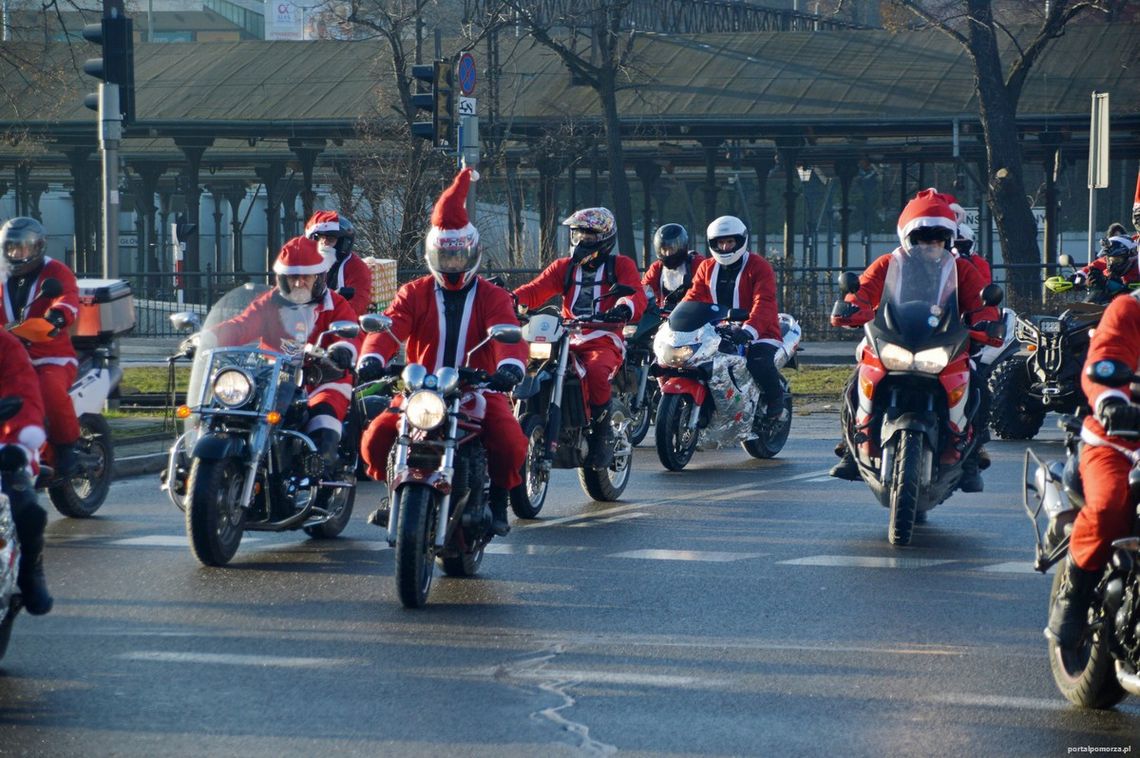 [FILM] Mikołaje na motocyklach w Gdańsku 