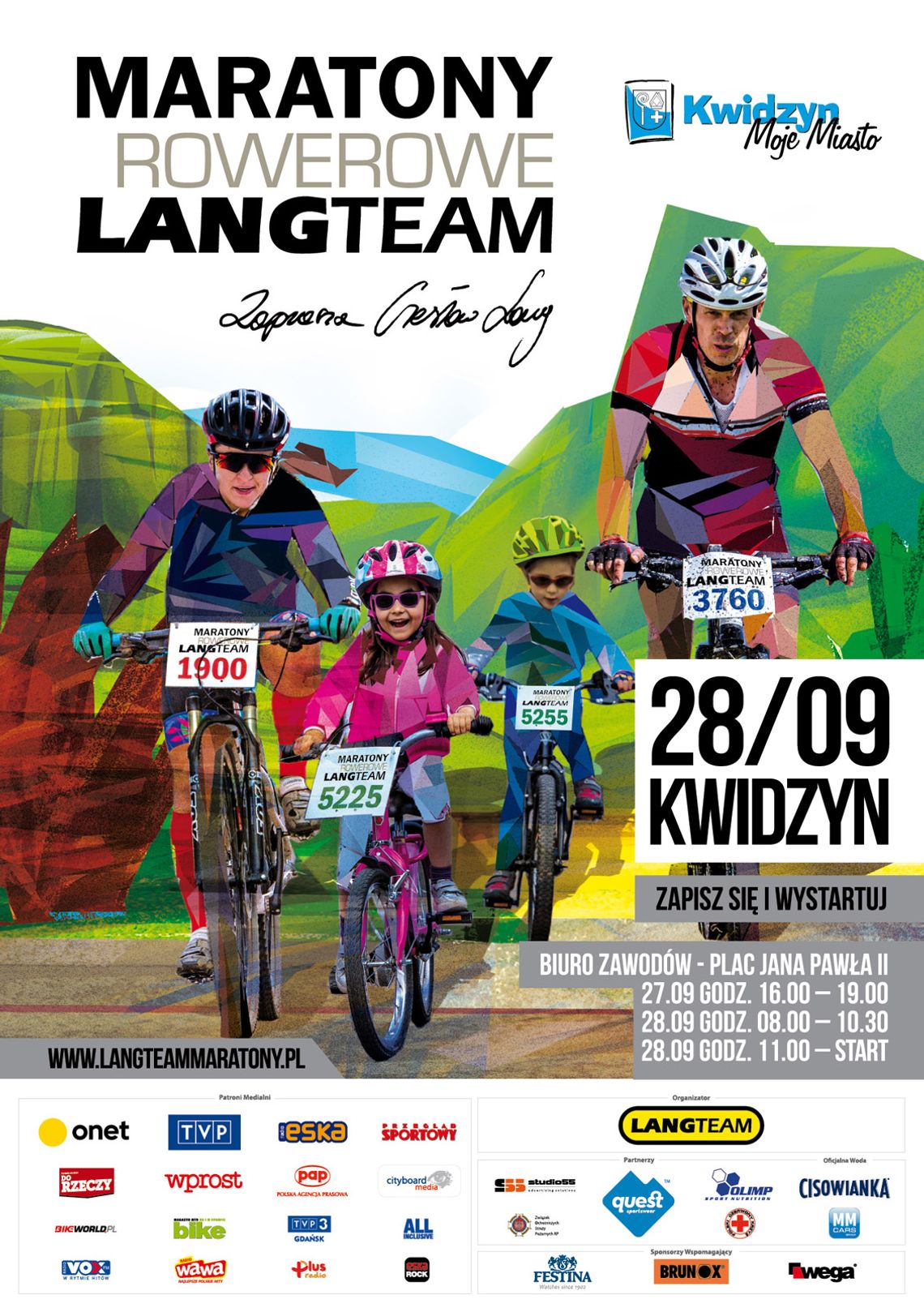 Finał Maratonów Rowerowych Lang team w Kwidzynie