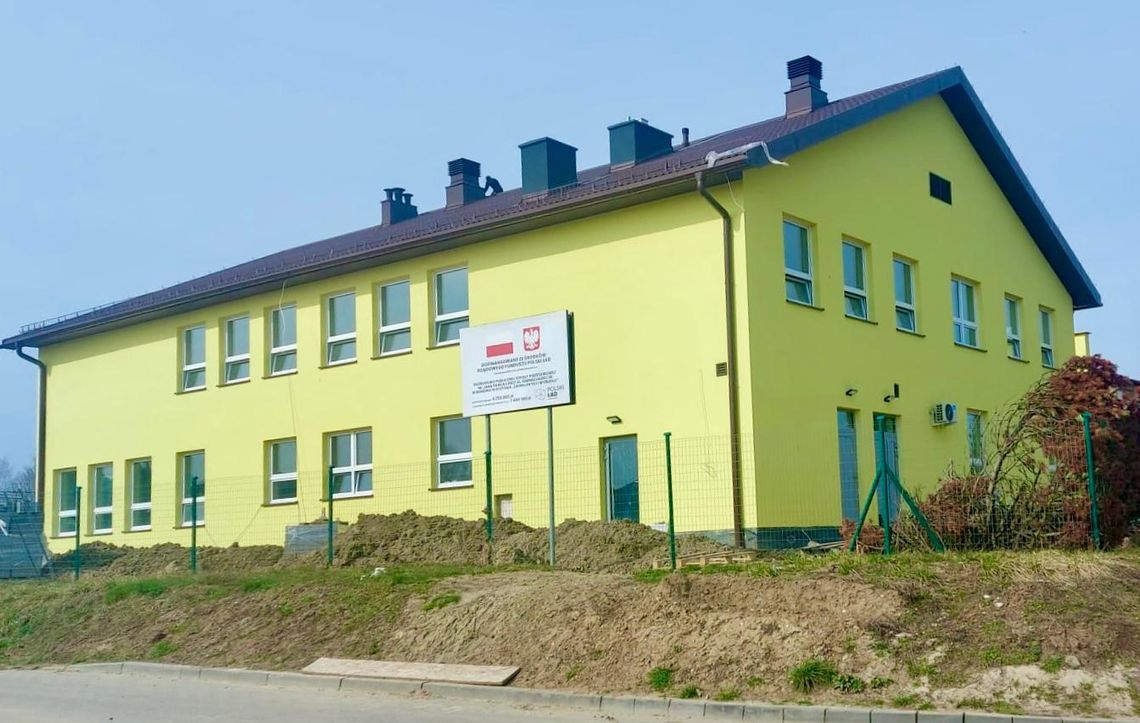 Finał rozbudowy szkoły podstawowej w Bobowie