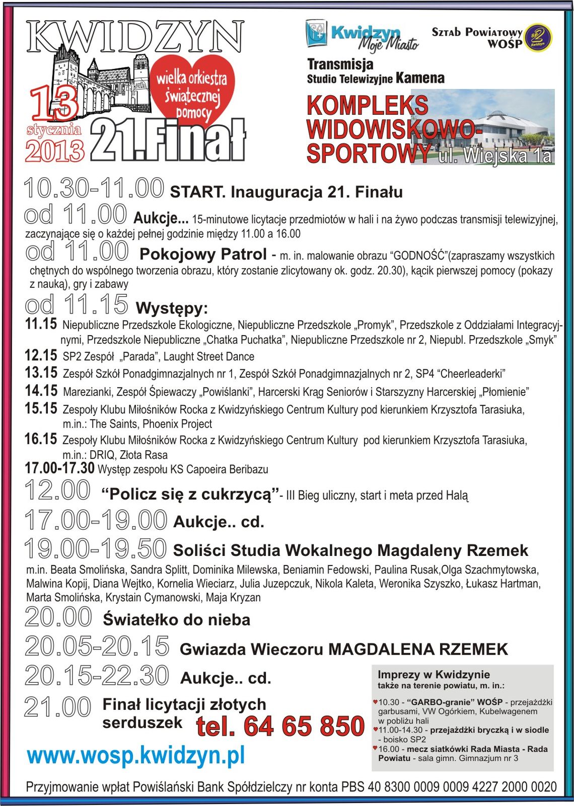 Finałowe granie w nowym miejscu Finałowe granie w nowym miejscu