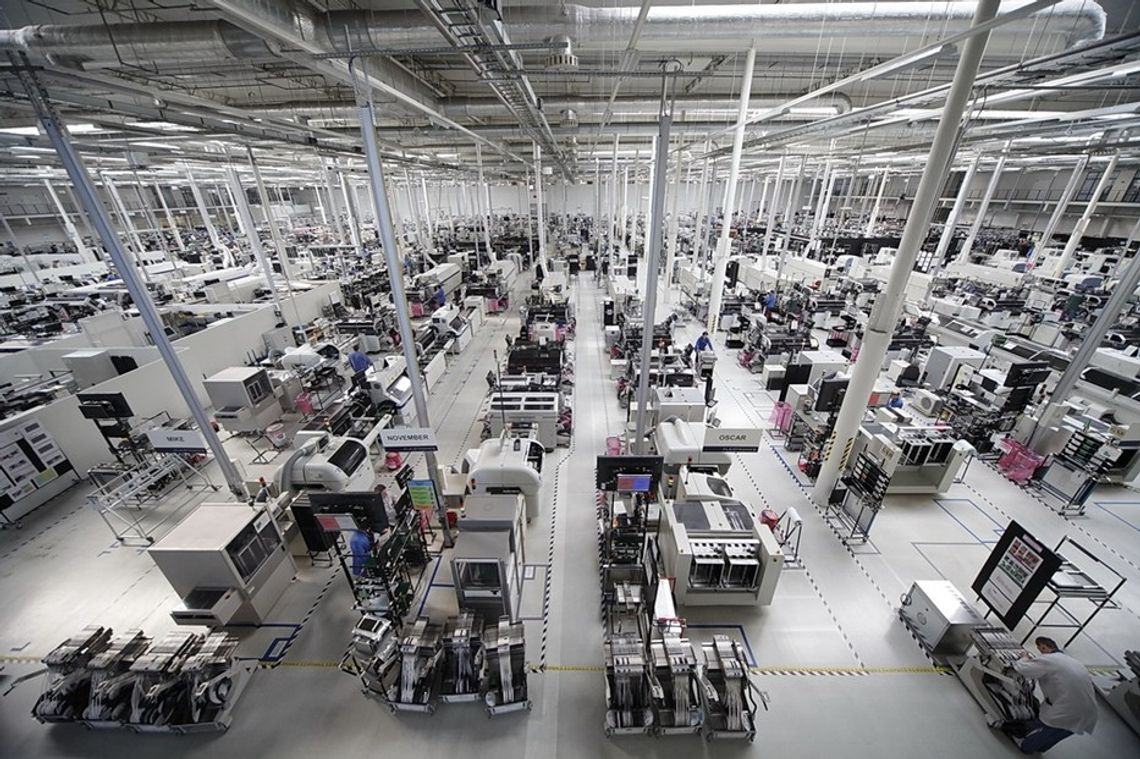 Flextronics buduje nową, trzecią halę! Flextronics buduje nową, trzecią halę!