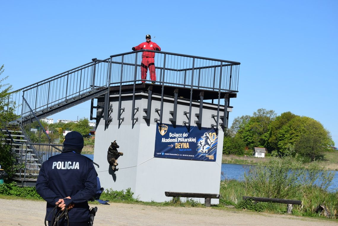 [FOTO] Grupowe doskonalenie sprawności użytkowej psów służbowych województwa pomorskiego