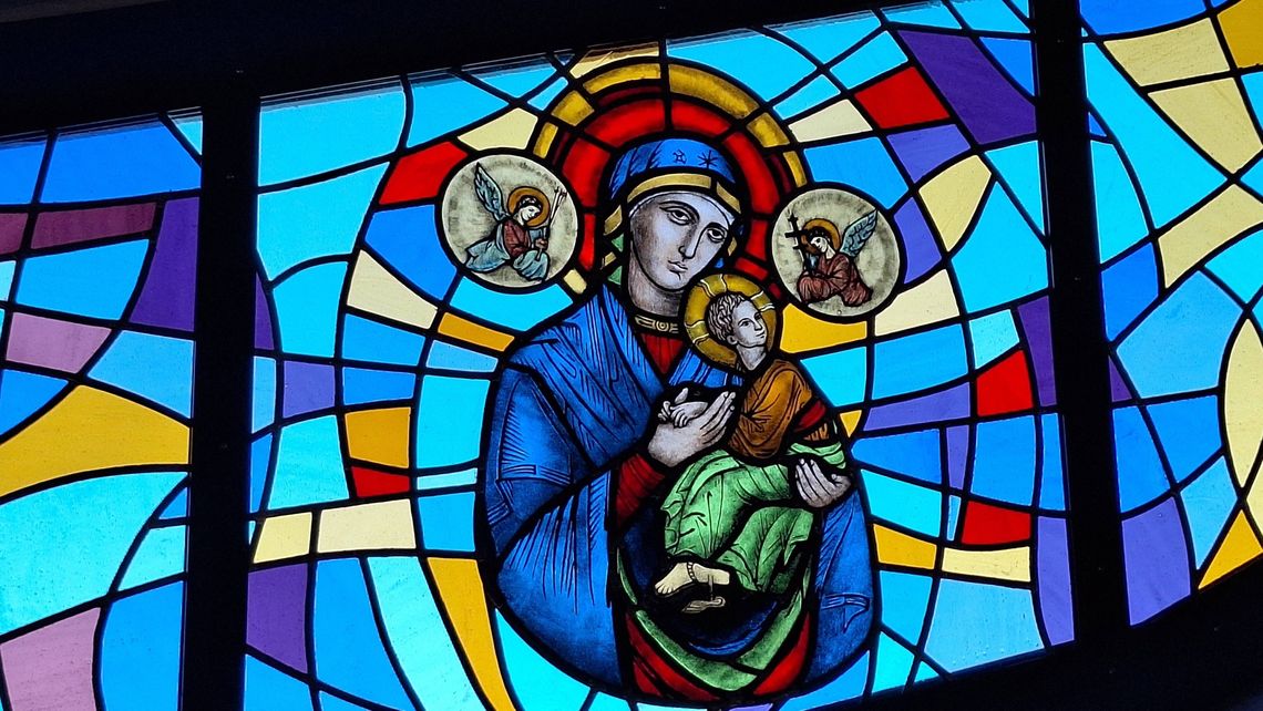 [FOTO] Nowy witraż w kościele Miłosierdzia Bożego