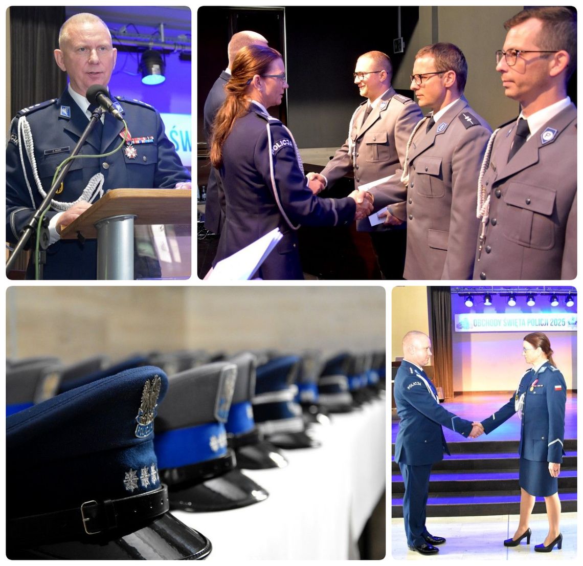 [FOTO] Powiatowe obchody Święta Policji w Starogardzie Gdańskim