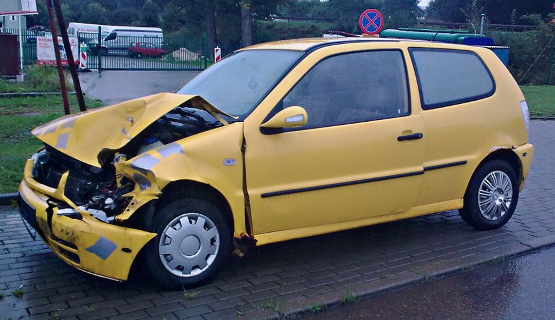 [FOTO] Wypadek na skrzyżowaniu ul. Przemysłowej i DK 91 