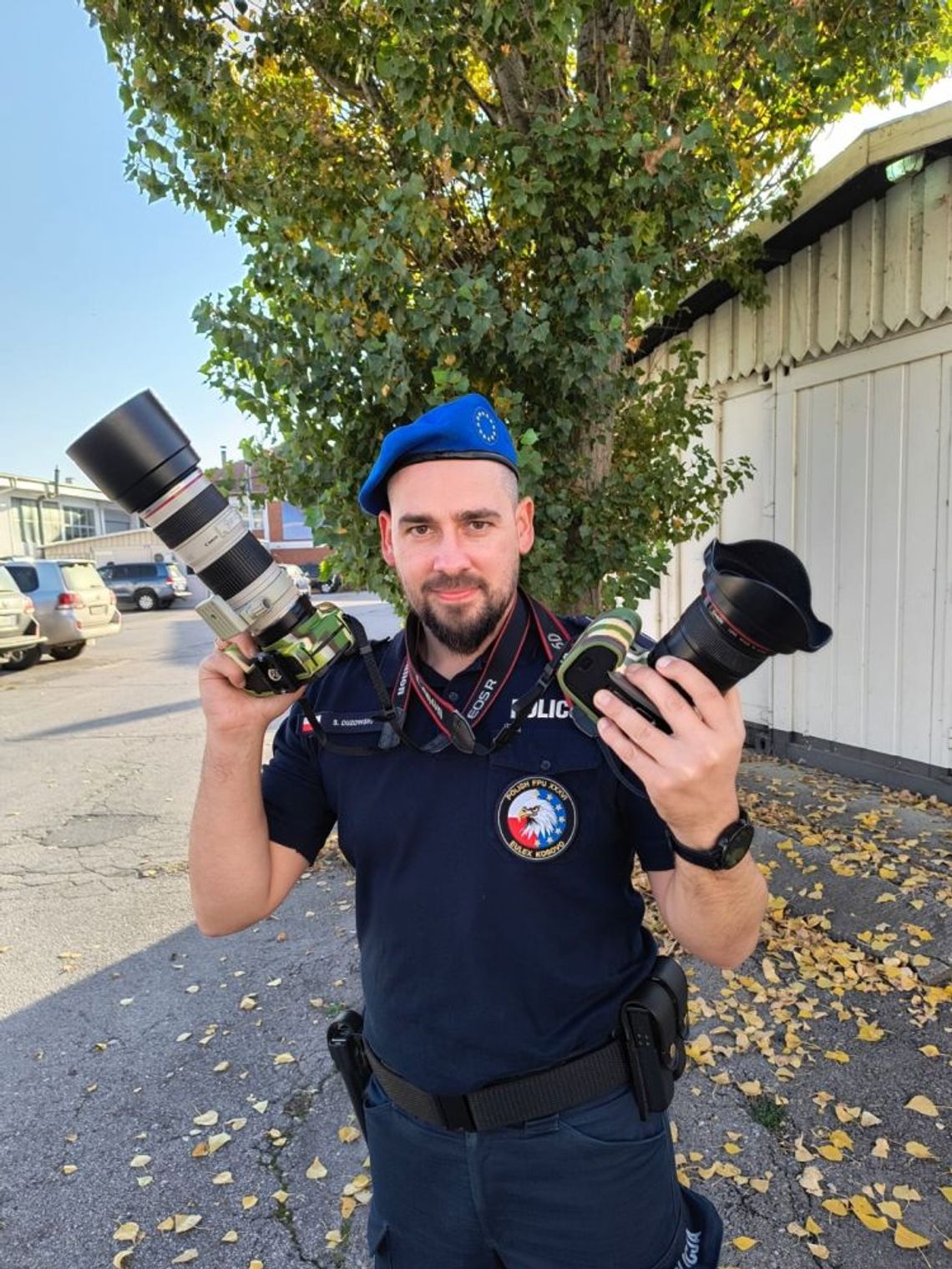 „Fotografia – pasja i służba, które łączy w misji". Prace  policjanta z pasją - mł. asp. Sebastiana Duzowskiego na wystawie "Ulotne dziedzictwo Kociewia" w ODK