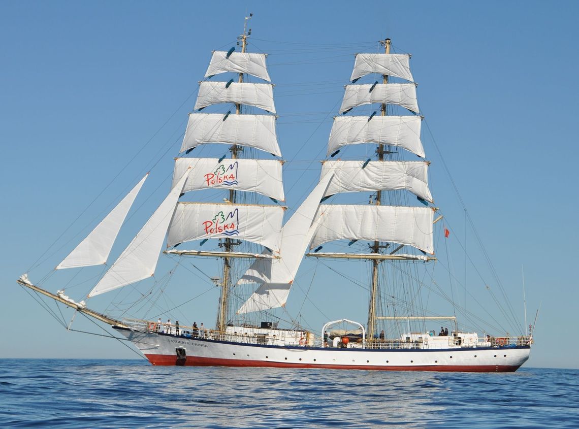 "Fryderyk Chopin" pierwszy w Tall Ships' Races "Fryderyk Chopin" pierwszy w Tall Ships' Races