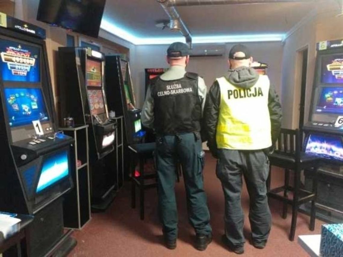 Funkcjonariusze KAS i policjanci ujawnili w Sztumie nielegalne automaty hazardowe