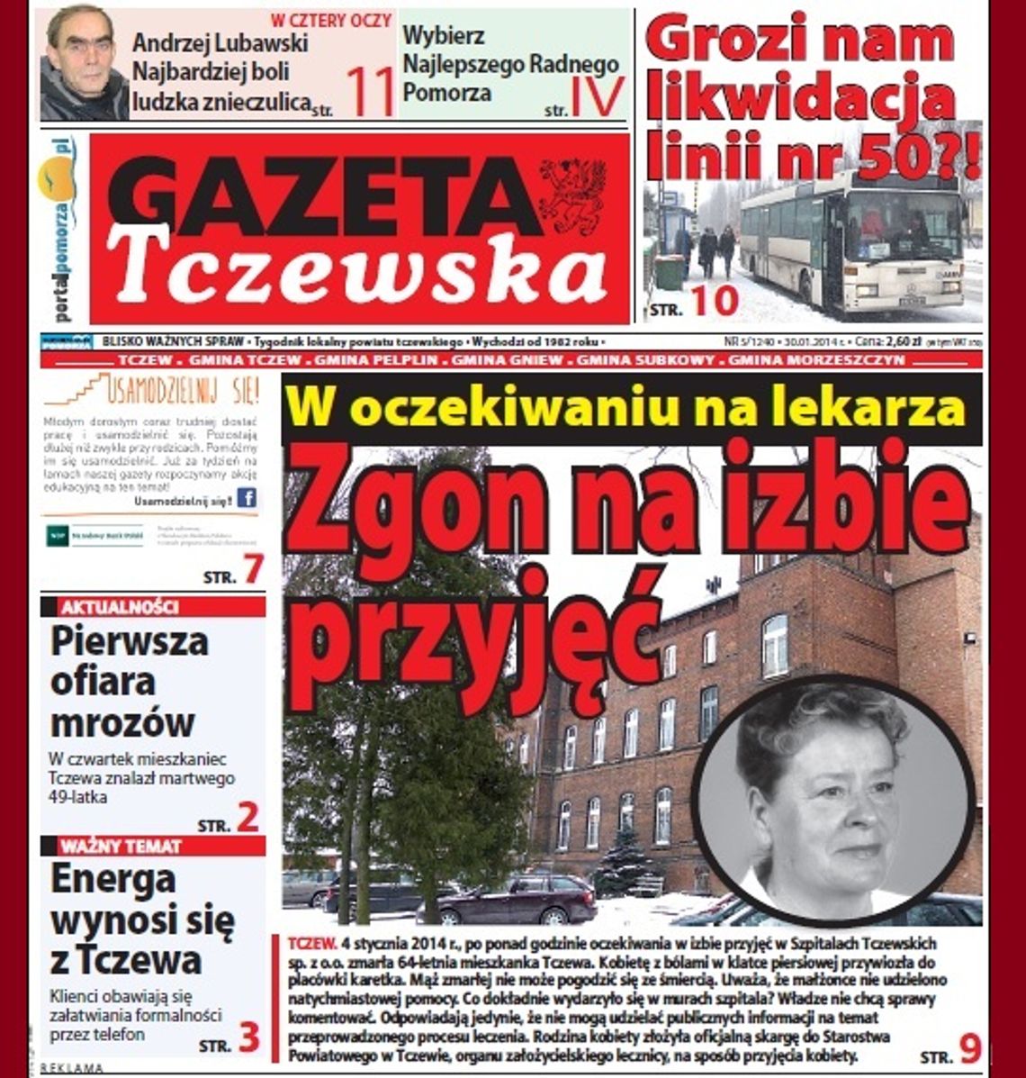 Gazeta Tczewska już w kioskach!