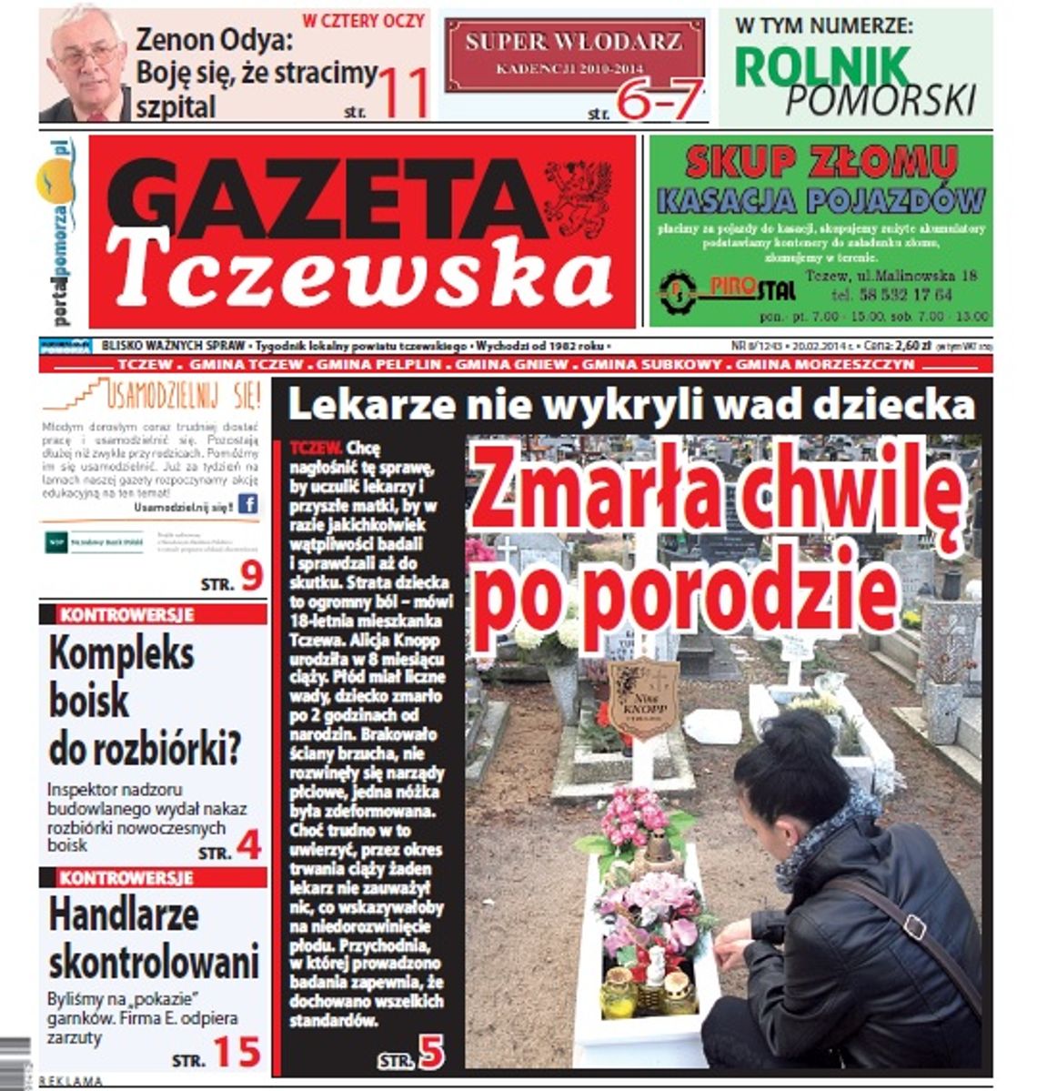 Gazeta Tczewska już w kioskach