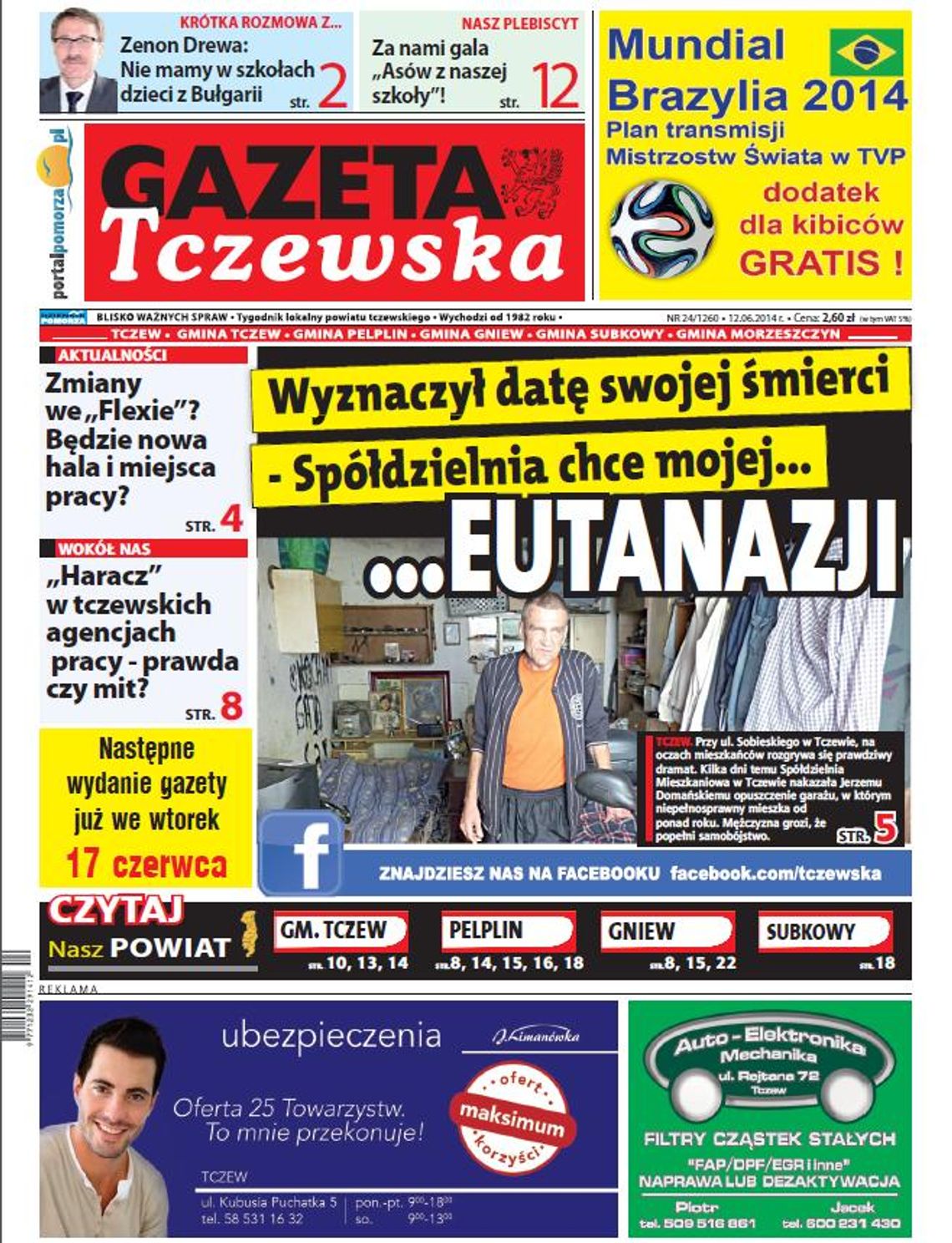 Gazeta Tczewska już w Twoim kiosku!