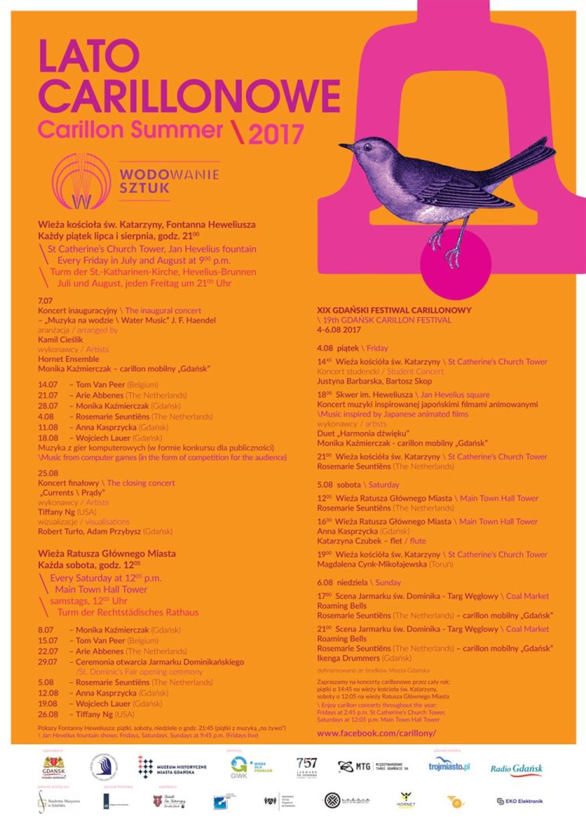 Gdańsk miastem carillonów.